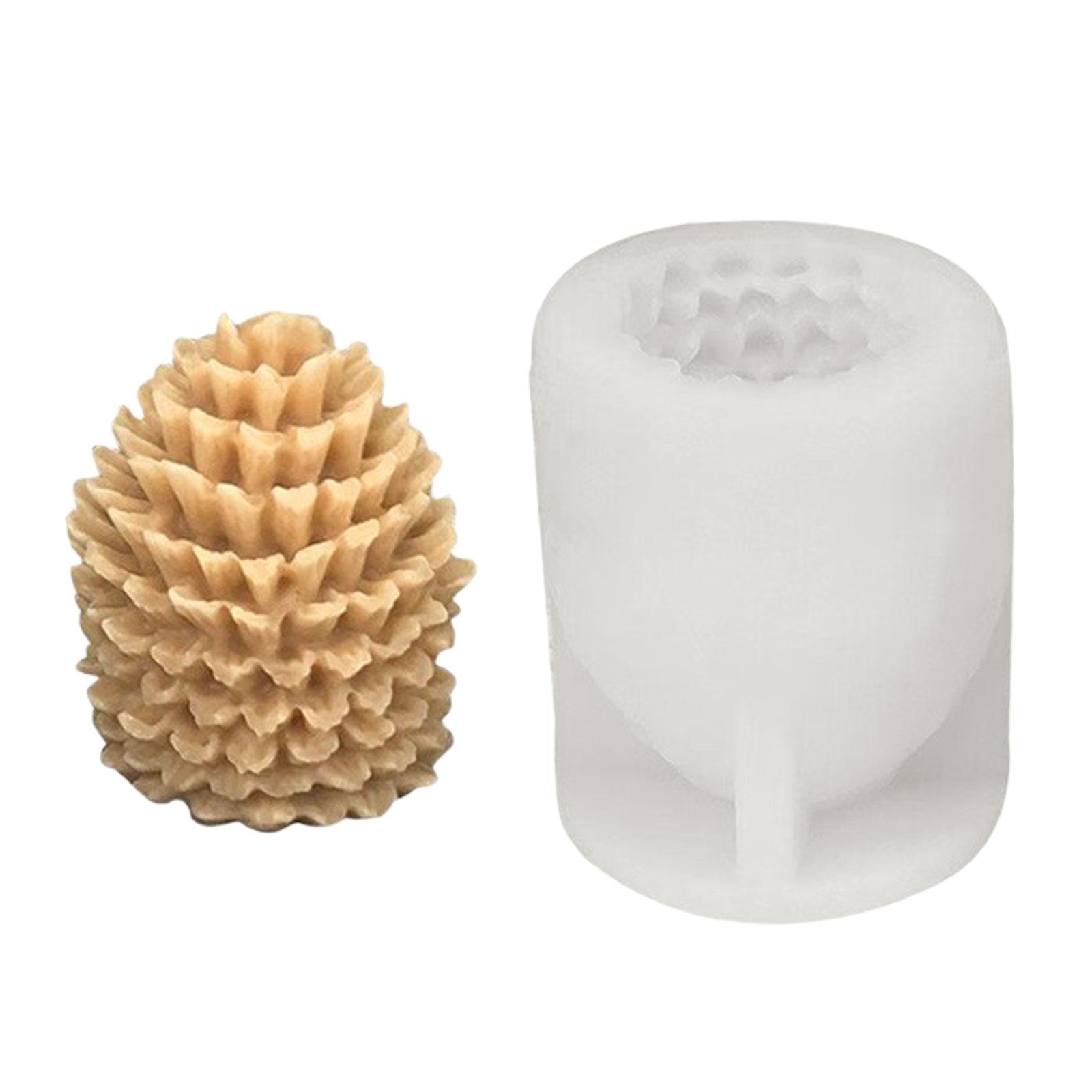 

3D Pinecone Silicone Moulds Candle Molds Epoxy Resin Molds Plasters Molds Handmade Ornament Molds for Candle Making