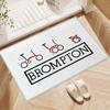 Bromptones Soft Room Carpet Kitchen Dirt Resistant Foot Mat Non Slip Carpet for Girls Non-slip Kitchen Mat Floor Mats Prayer Rug