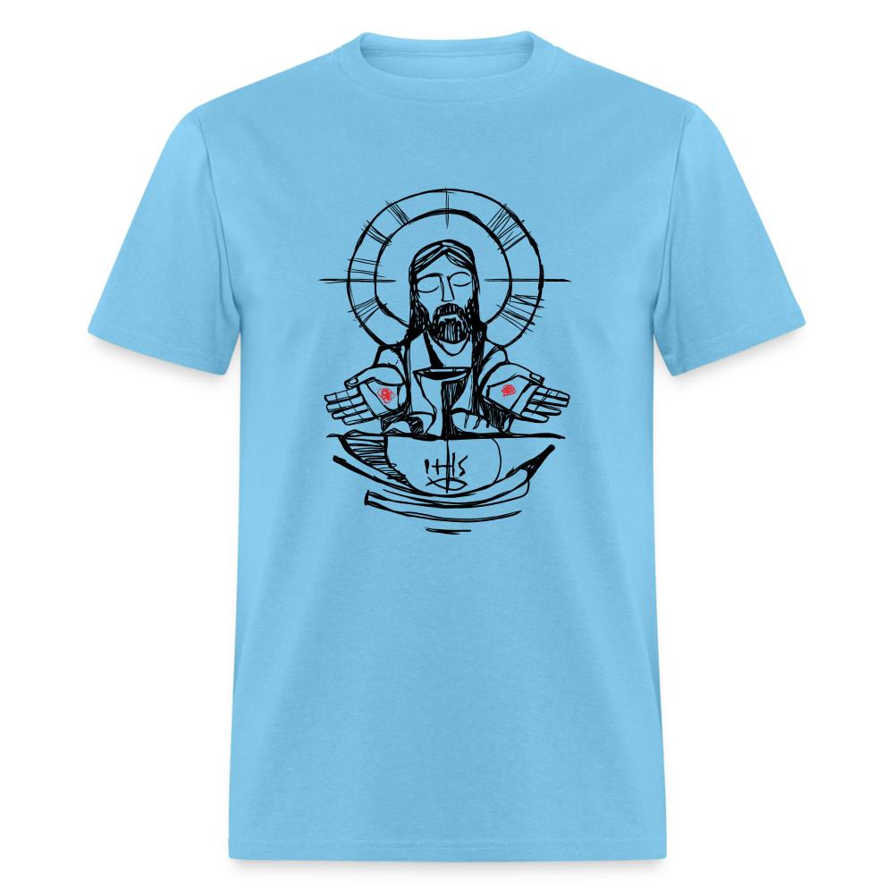 

Иисус Царь Спаситель Религиозный Христианский Подарок Женская или Мужская Футболка L