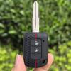 Siliconen Sleutelhoes Shell Sleutelhanger voor Mitsubishi Outlander ASX Ash Lancer Eclipse Galant Mirage ASX 2021 Sleutelhoes