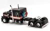 Firstgear 1/64 DCP Die-Cast Promotions - Peterbilt 379 with Quad-Axle “Walker” Milk Tank Trailer DCP60-1780 [Parallel Import]