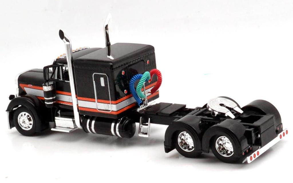Firstgear 1/64 DCP Die-Cast Promotions - Peterbilt 379 with Quad-Axle “Walker” Milk Tank Trailer DCP60-1780 [Parallel Import]