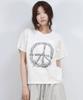 Deumakeu Piece Graphic Standard Fit French Short-Sleeved White