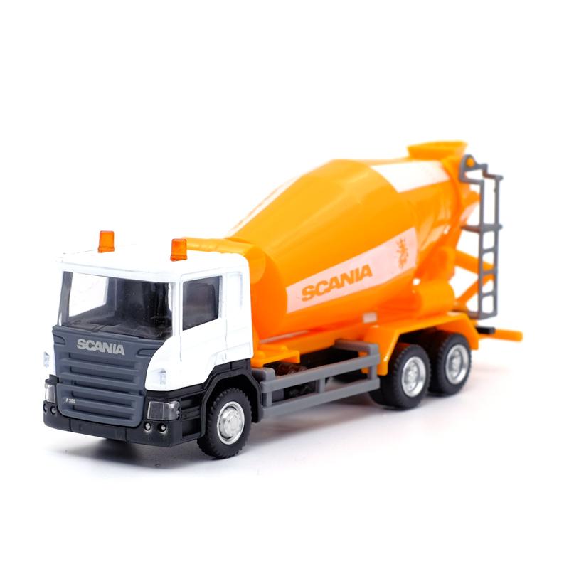 MAN SCANIA Fire Engine Cement Mixer Garbage Truck Simulation Diecast & Toy Vehicle RMZ City 1:64 Alloy Car Model Gifts For Children