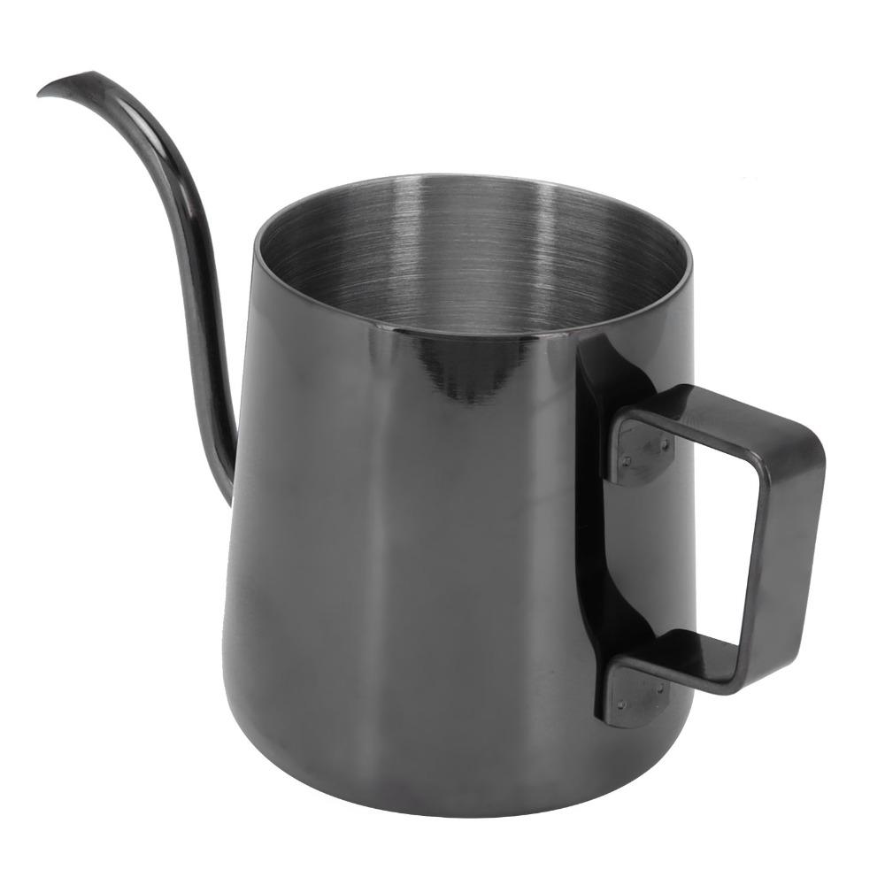 Long Narrow Spout Gooseneck Kettle 304 Stainless Steel Stainless Steel Coffee Pot Coffee Brewing