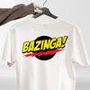 BAZINGA T Shirt Brand New Funny Nerd Geeky Big Bang Theory Unisex Tshirt