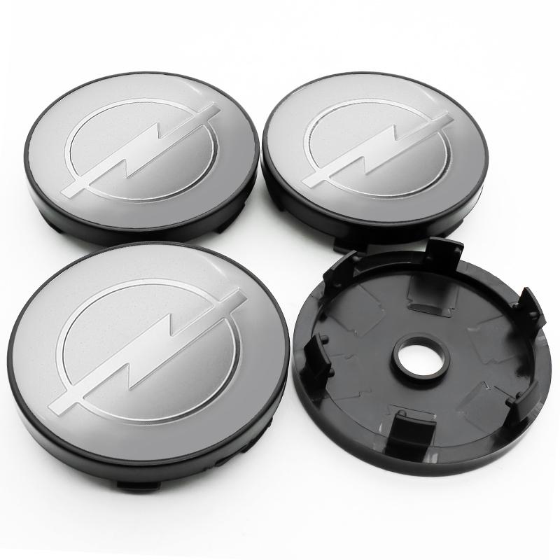 Set 4 Capace Centru Jantă Auto 56mm 60mm Pentru Opel Astra Grandland Corsa Mokka Frontera Insignia Zafira Sticker Accesoriu Capac Jantă