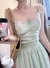 New French Beautiful Suspender Dress Children Summer Small Seaside Vacation Temperament Fairy Dress