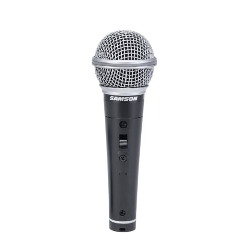 SAMSON R21S Dynamic Microphone (with switch/microphone cable included)