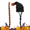 Halloween Hamster Hats Set Halloween Small Pet Caps Scarf Set For Animals Adjustable Headwear Pet Outfit For Holiday Festival