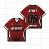 Sommer Herren Damen Kurzarm Freizeit Rundhals T-Shirt Tops Tee ATEEZ kpop Album In Your Fantasy Tour Fußballtrikot