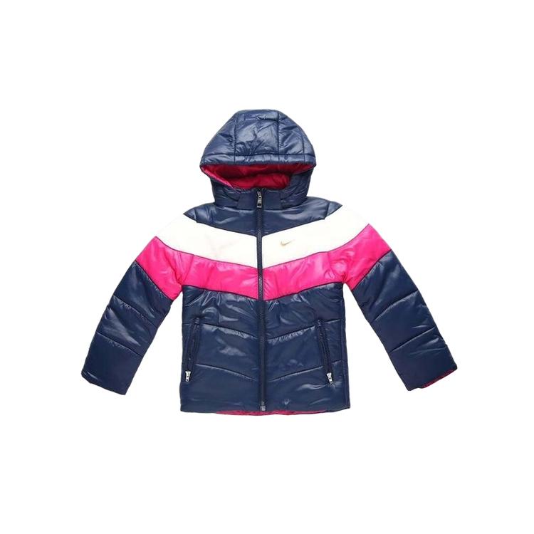 Nike Cotton Hooded Zip-Up Long Sleeve Kids tops 481414-451 L