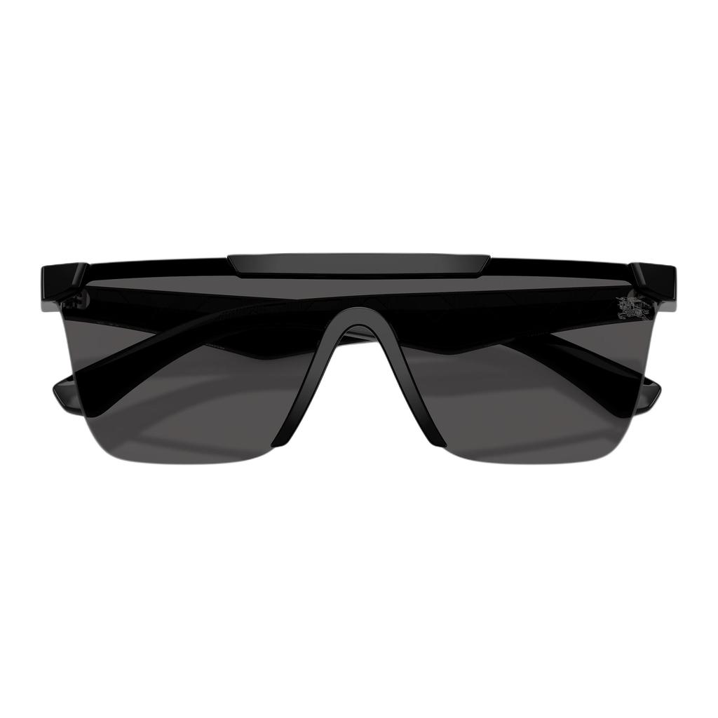 Burberry 4480D Brand Logo Irregular Shape Sunglasses Unisex sunglasses Black 0BE4480D-3001