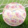 1pc Pastel Fantasy Themed Soccer Ball, Size 5, Lightweight PVC Material, Outdoor Training Soccer Ball Gift. Q62218
