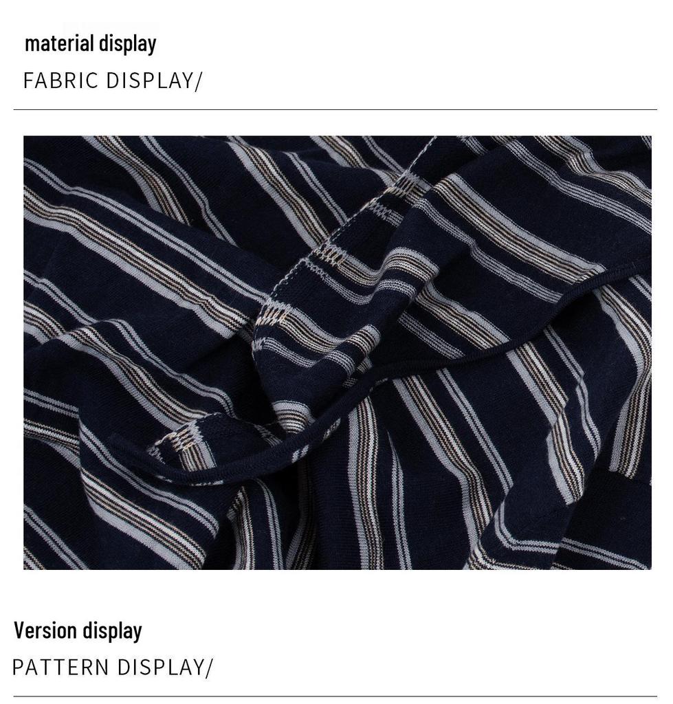 Women's Lightweight Striped Wool Pullover Sweater & Scarf Set - Anti-static, Machine Washable