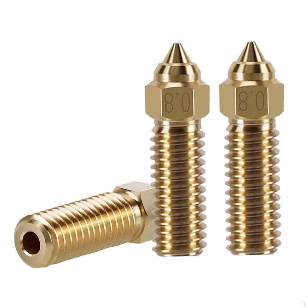 Printer Nozzles/ High Performance/ Brass Flow/ Speed Printing Extruder Nozzles Print Head