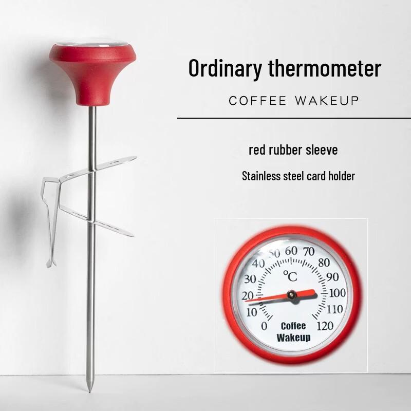 Stainless Steel Pour-Over Coffee Thermometer