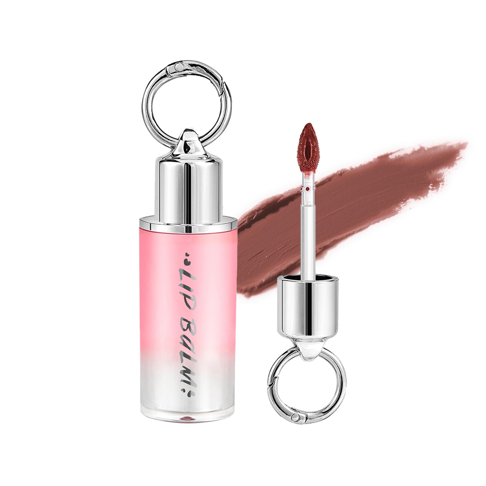 

aopoka Lip Gloss: High color payoff, glossy finish, serum-like formula, moisturizing, long-lasting, non-sticky, comfortable feel, adds dimension and