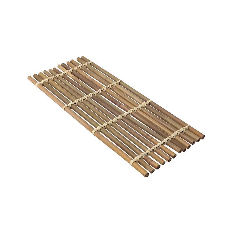 1PC Table Mat Unique Tea Cup Mat Natural Sushi Decorative Plate Tea Ceremony Pattern Color Natural Random