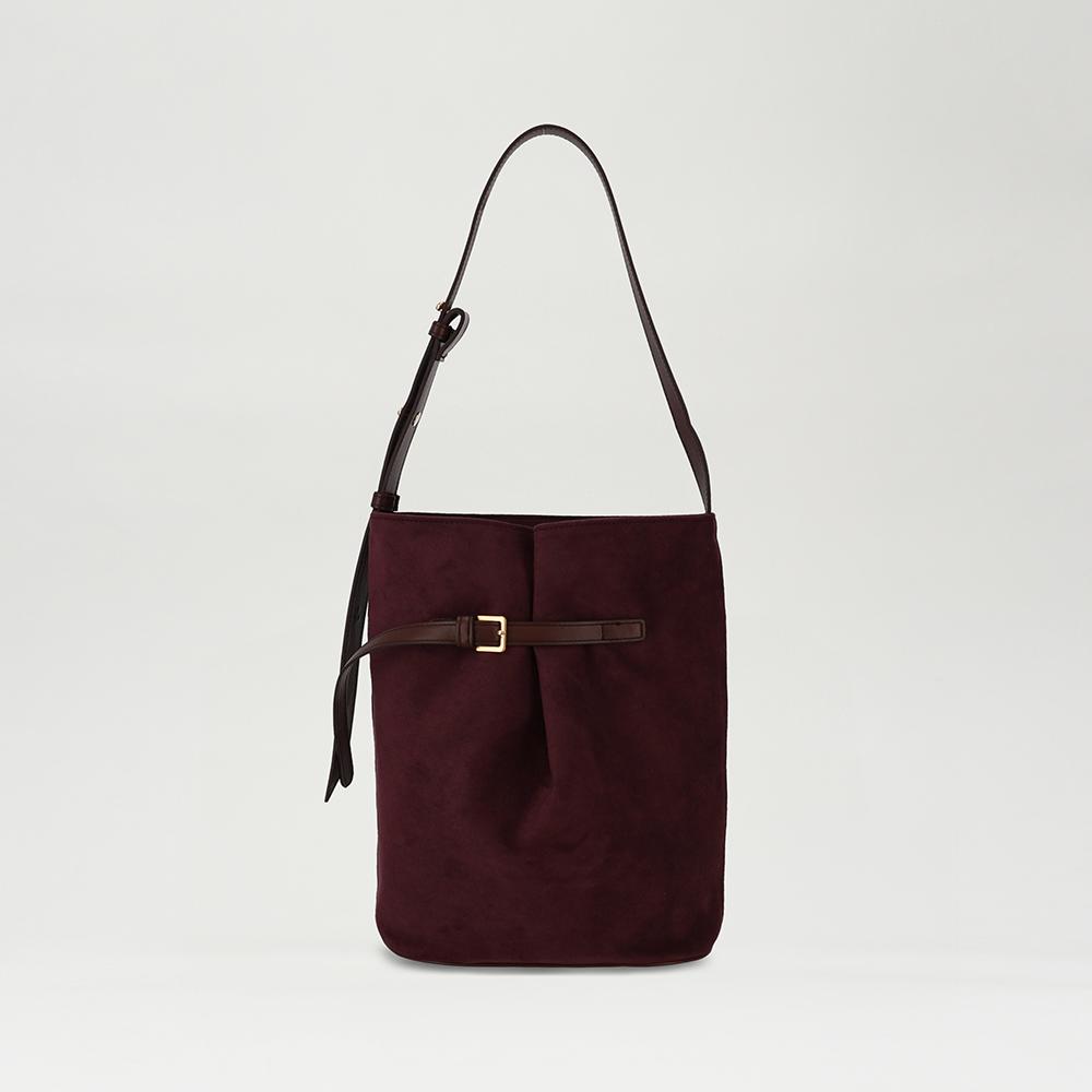 Alicemartha Leel Suede Burgundy