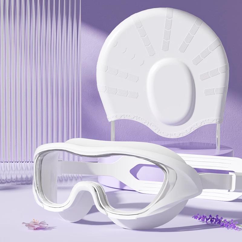 2025 Wasserdichte Silikon-Badekappe für Herren & Damen - Extra Groß, Bequeme Passform für langes Haar