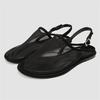 Transparent Mesh Women Sandals Comfortable Flats Walking Shoes Ladies Summer Closed Toe Slingback Sandalias Mujer Casual Loafers