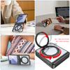 360 Rotating Bracket Phone Case for Samsung Galaxy Z Flip 7 6 5 Flip7 Flip6 Flip5 Electroplated Magnetic Hinge Protective Cover