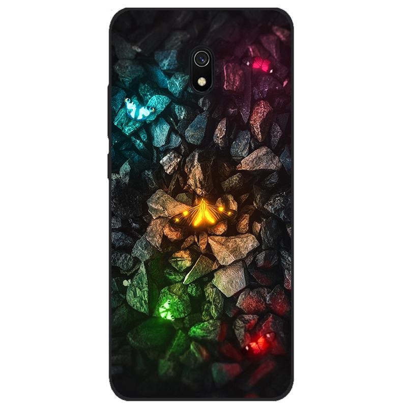 Case for xiaomi redmi 8a cases full protection soft tpu back cover on redmi 8a bumper hongmi 8a phone shell bag coque animal dog