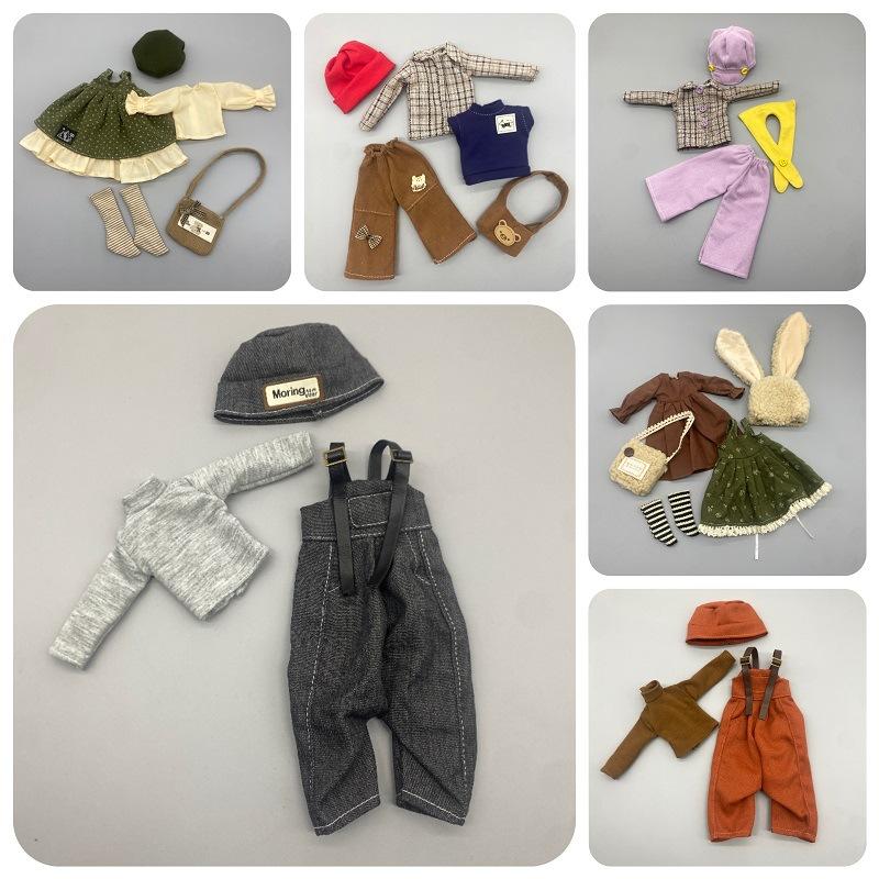 For 1/6 BJD Doll Clothes Accessories Set Multi-Style Options Lolita Skirt Perfectly Fit 30cm Doll Gifts no doll