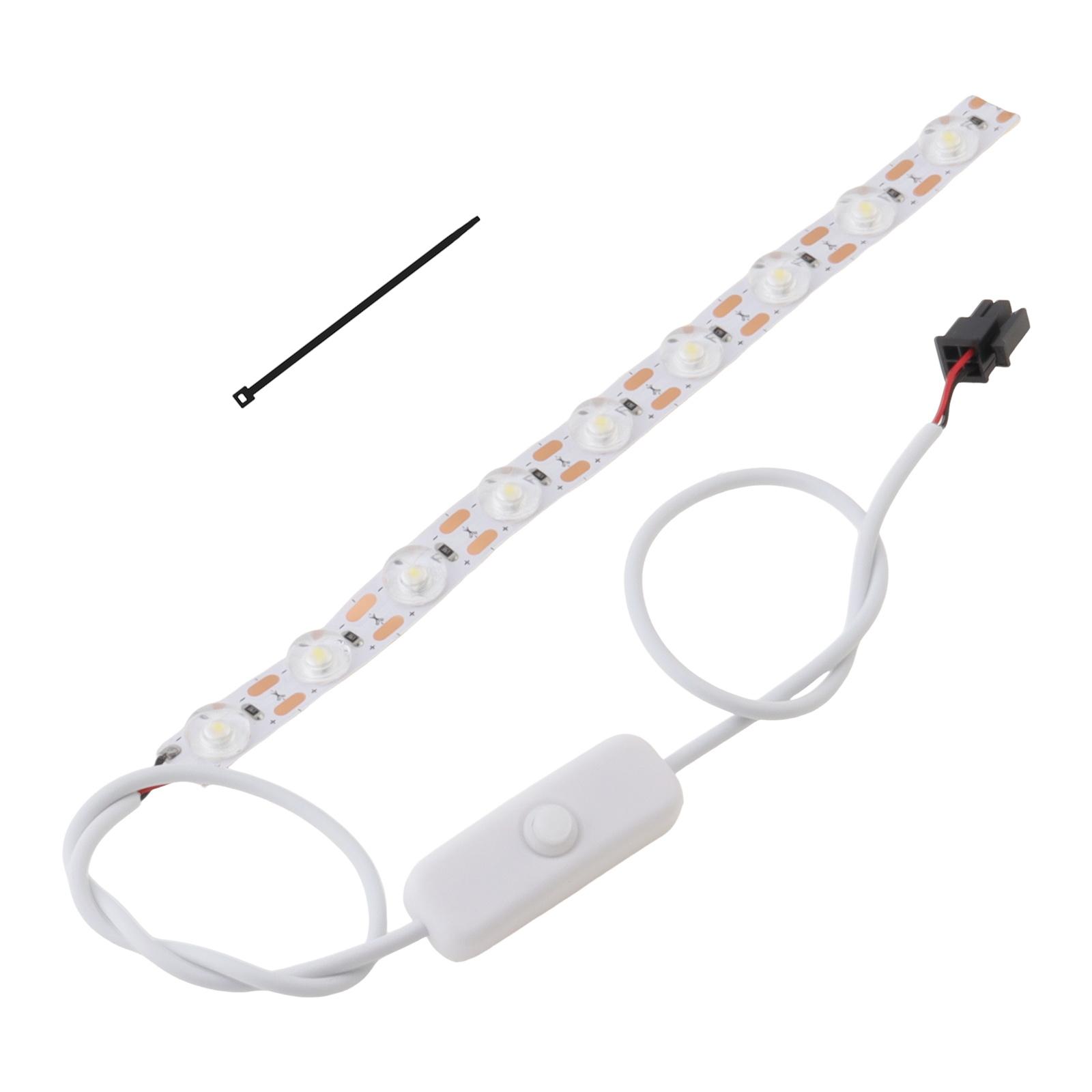 

Светодиодная лента 190 мм с эффективным равномерным освещением, настраиваемой длиной, для Bambu-Lab A1 Mini, 6500K, простая установка