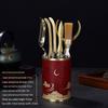 Handun Lacquered Brass Tea Ceremony Six Gentlemen Set
