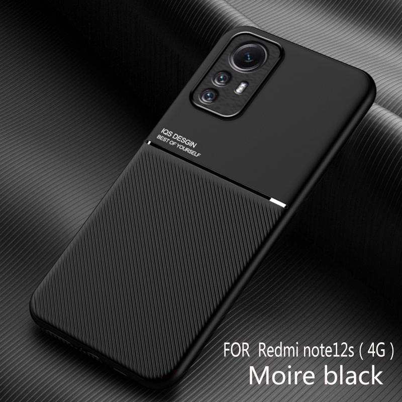 For Redmi Note 12S Case Magnetic Cover Soft Frame Funda For Xiaomi Redmi Note 12S Note12S Phone Cases Capa