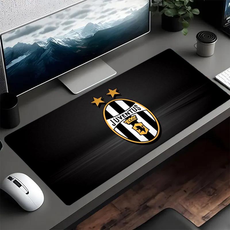 Tappetino per mouse Logo Juventus Football Club Tappetino per mouse, Tappetino per mouse da gioco, Tappetino per tastiera, Decorazione da scrivania per computer portatile Regalo per tifoso Regalo di compleanno