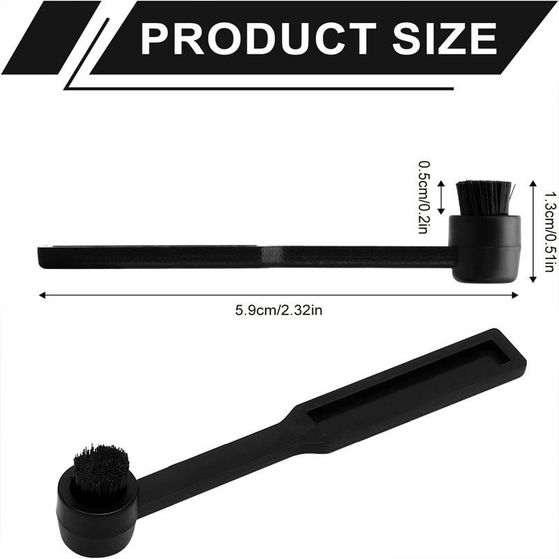 Vinyl Record Cartridges and Styluses Cleaning Gel Record Player Cleaning Brush Anti-Wear and Dust-Removal Brush
