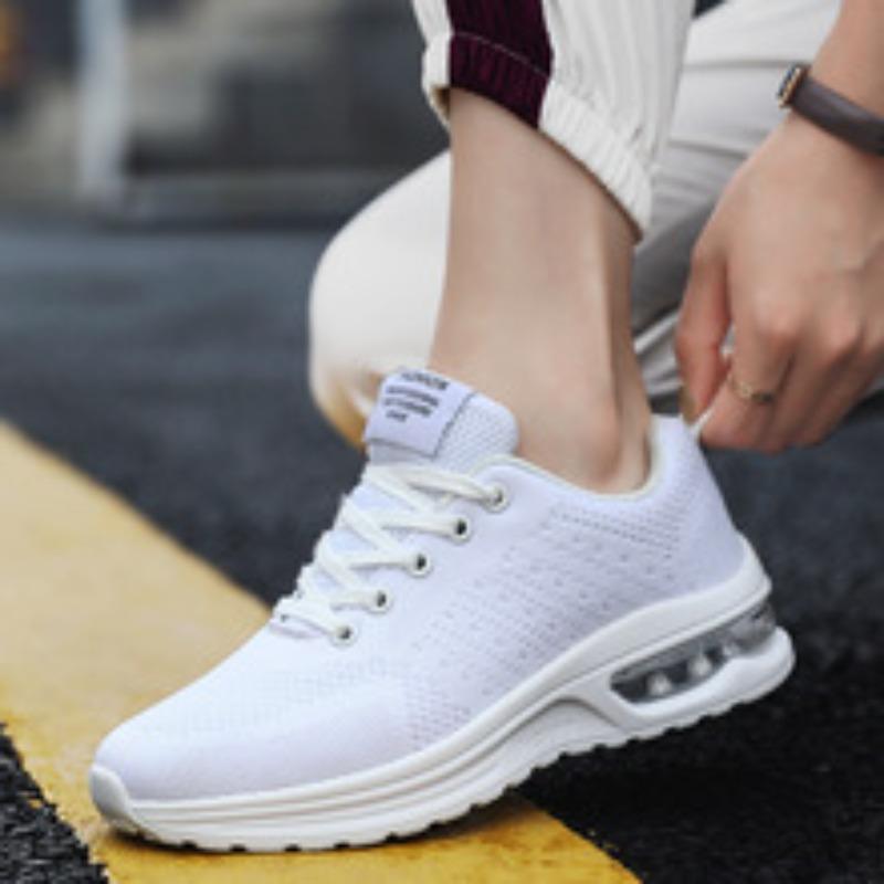 Fashion Men Women Sneakers Unisex Breathable Running Shoes Breathable Lightweight Air Cushion Sport Trainers
