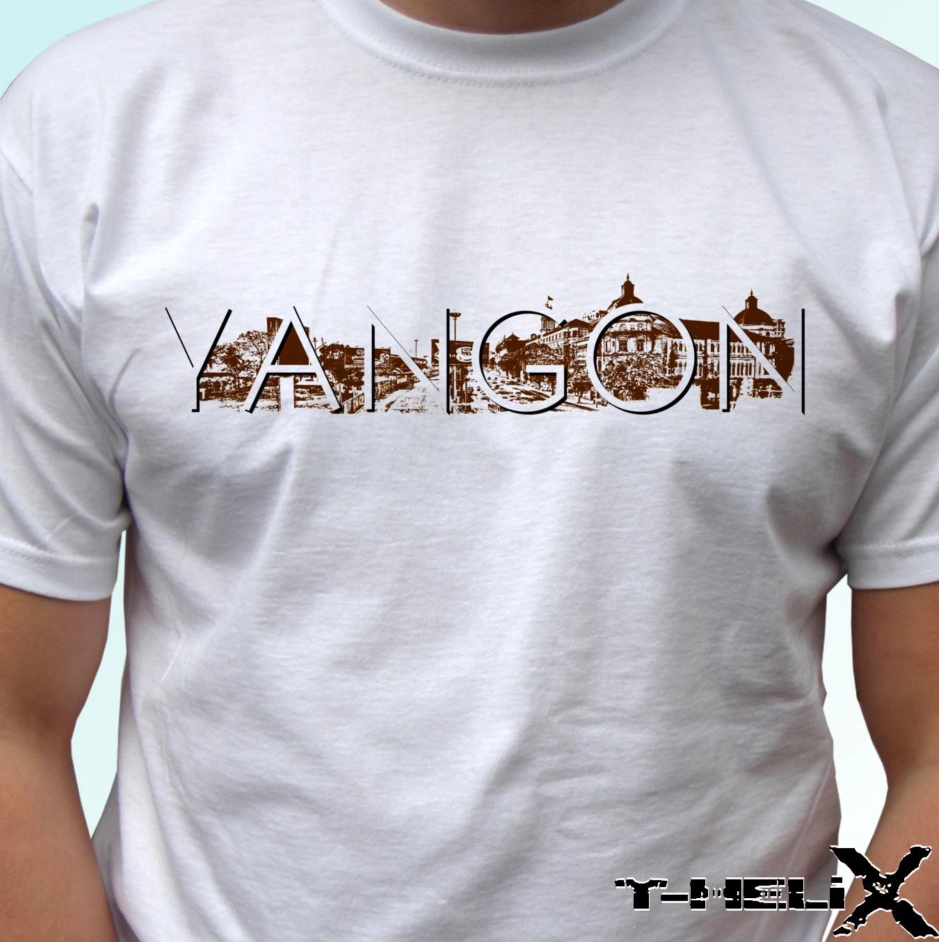 

Yangon city kids boys T-Shirt top Myanmar tee design - s s kids & baby 110