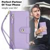 Flip Wallet Case for Samsung Galaxy A05 A06 A15 A16 A25 A26 A32 A36 A42 A53 A56 A71 A73 Zipper Pocket Case with Card Holder Slot