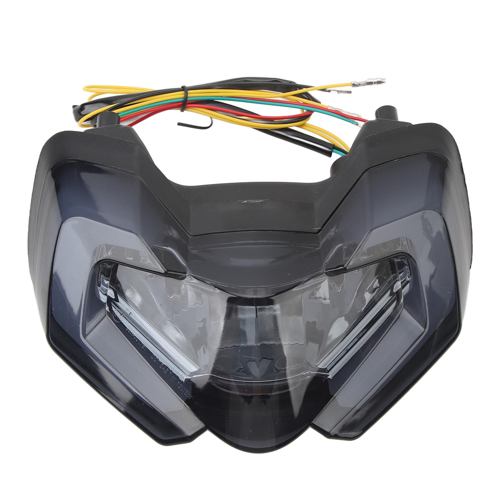 

DC 12V Motorcycle Taillights Rear Brake Lamp Turn Signal Light Assembly for DUCATI Multistrada V4S V4 1100 2021 to 2023 чёрный