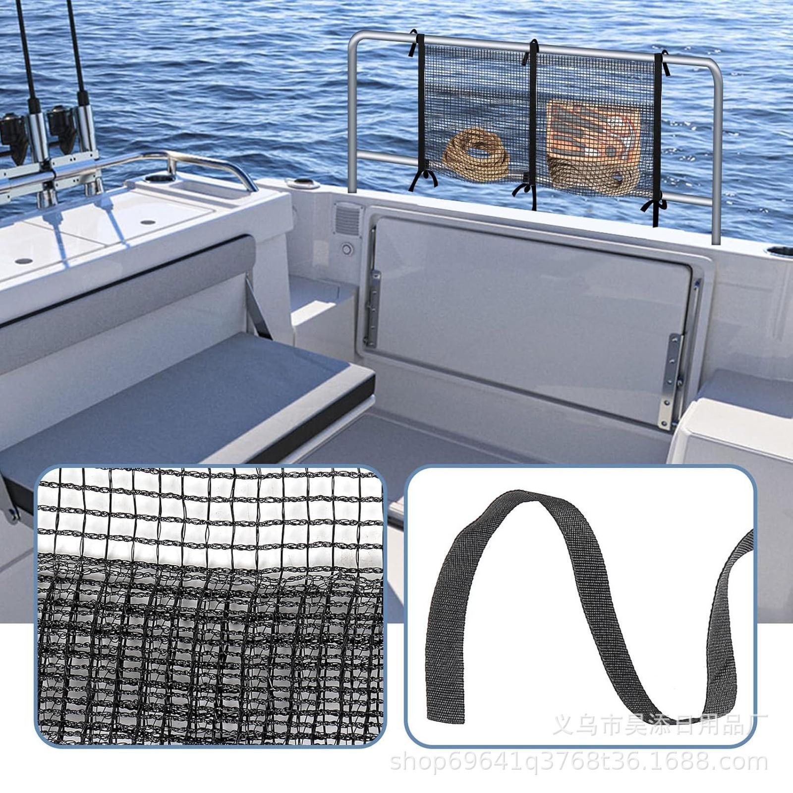 

Storage Bag Interior Accessories Organizing Cargo Net Car Storage Mesh Bag for Travel Camping,Long Road Trip,SUV,Vehicle one size чорний