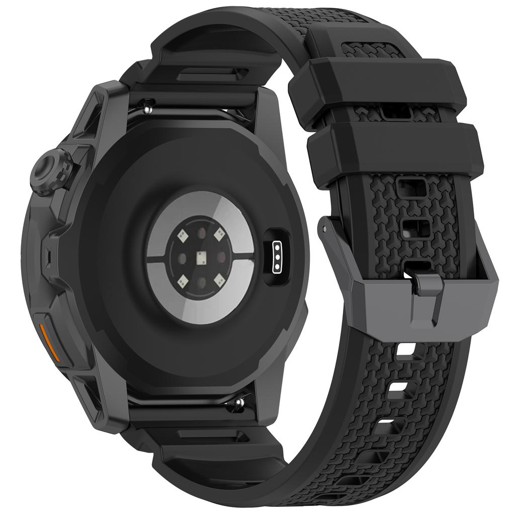 24mm Armor Watch Band for Coros Nomad/Garmin Venu X1/TicWatch Atlas Adjustable Silicone Strap