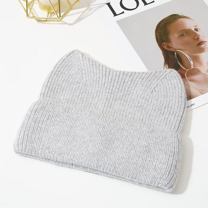 

Lilang Women s Winter Double Horn Knitted Beanie