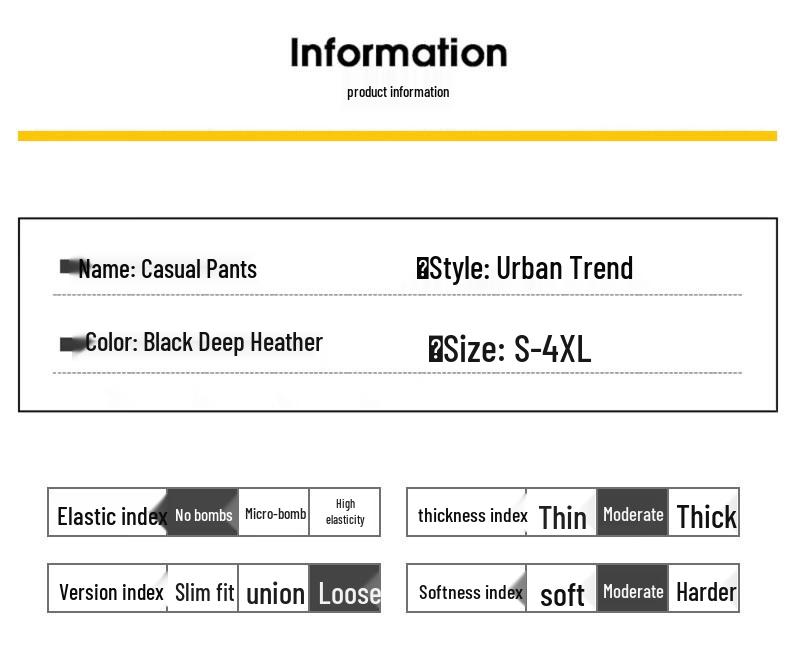 Men's Straight-Leg Casual Sweatpants