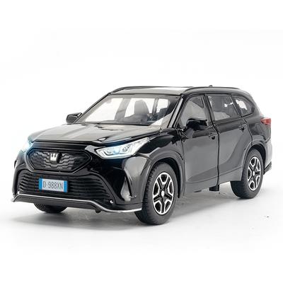 1/32 Toyota Crown Kluger Spielzeug Gusslegierung Simulation Automodell Robuste langlebige Gummireifen SUV Typ Spielzeugmodell Fahrzeuge Geschenk für Jungen