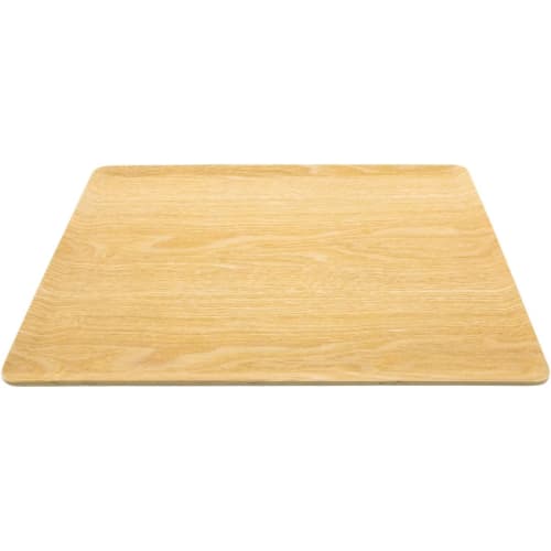 Asahi Koyo Wooden Rectangular Tray, Natural, Medium, 36 x 28cm, Non-Slip, Stylish, NC22-02, 1 Tray
