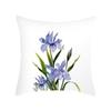 Household Sofa Large Backrest Plant Flowers Small Fresh Decoration Bedside Pillow Cover