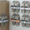 Slippers Drain Rack Wall Mounted Bathroom Shoes Shelf Hanging Towel