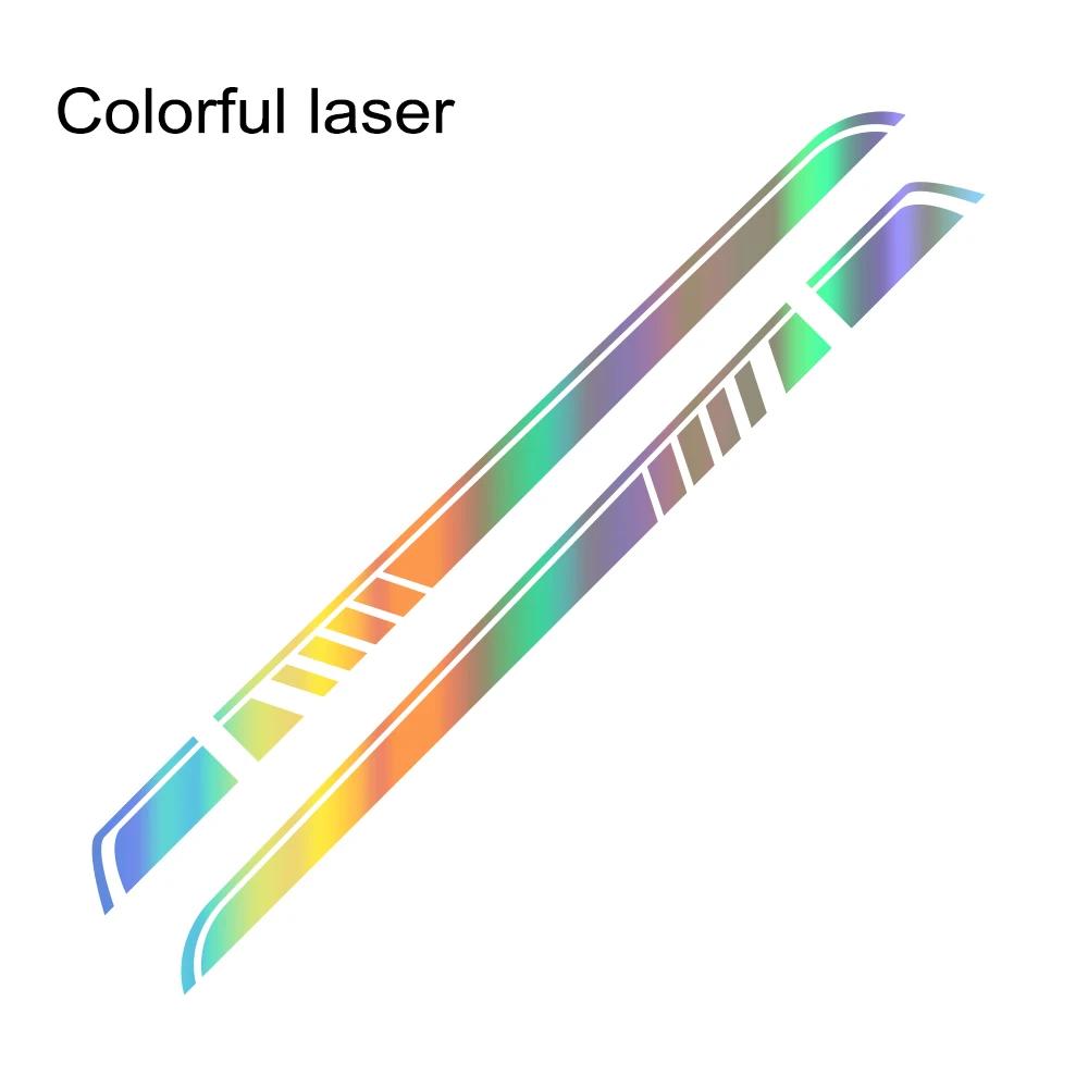 Car Side Door Stickers Long Stripes Vinyl Film Wrap Decals For Mercedes Benz Vito Viano V Class w447 v260 Auto Accessories