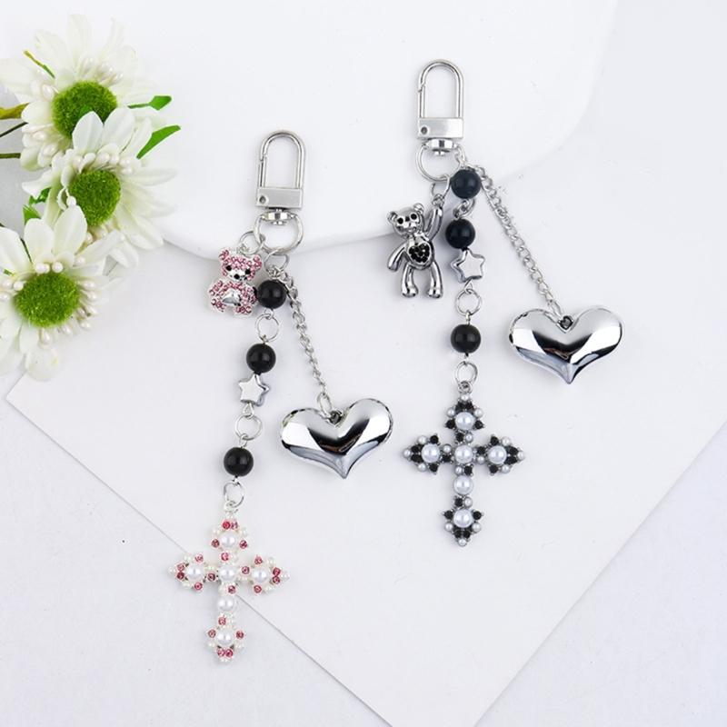 Fashion Alloy Phone Accessory Mobile Chain Ornament Easy to Carry Charm Bag Pendant for Fashionable Youths