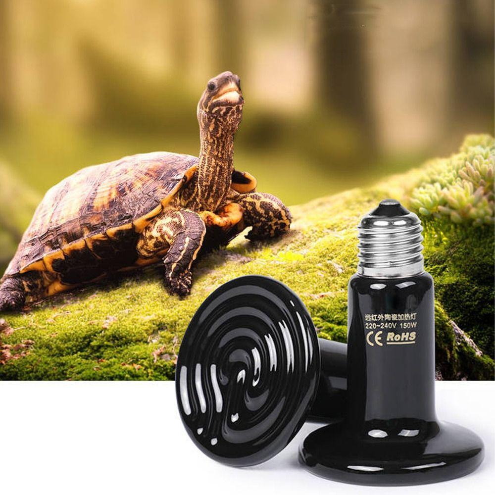 220V Ceramic Emitter Heat Lamp Bulb Infrared Animals Heater Frog Snake Lizard