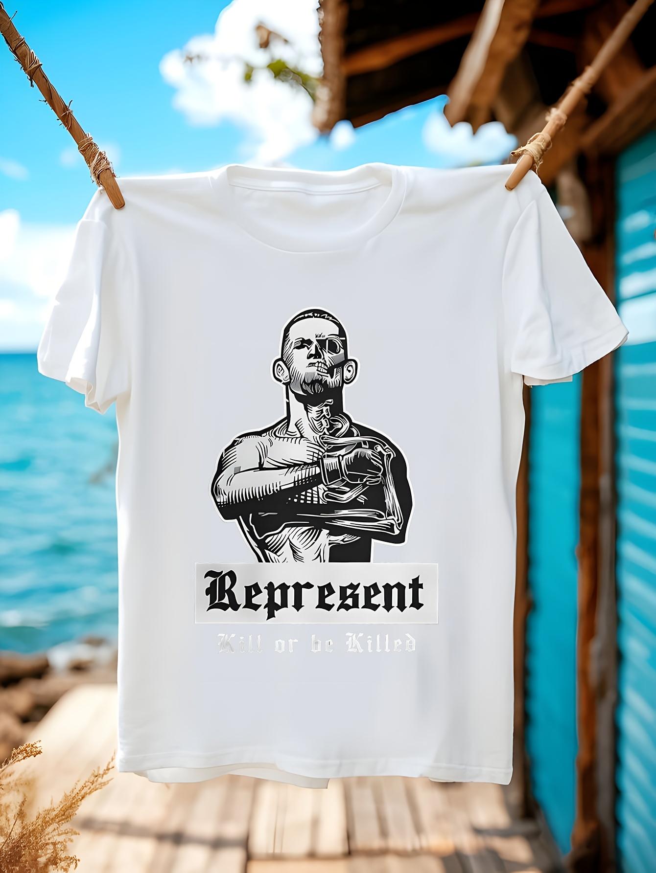 Nate Diaz Tough Graphic Tshirt Graphic Tshirt - Crew Neck... M